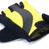 Cycling Gloves Black & Yellow